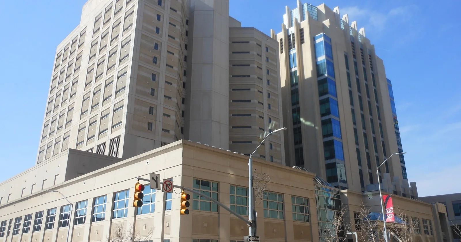 Wake County Justice Center in Raleigh photographed in March 2014